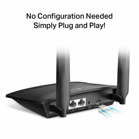 Router TP-Link TL-MR100 300 Mbps 4G LTE 3