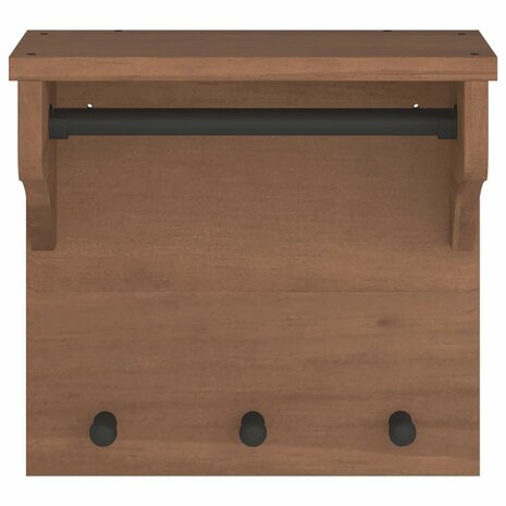 Wandkapstok SANDNES 43x30x42 cm massief grenenhout 5