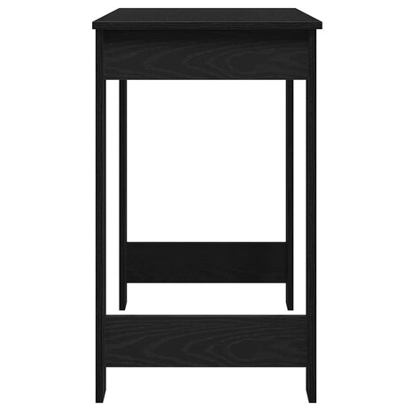 Bureau 100x45x75 cm bewerkt hout zwart 6