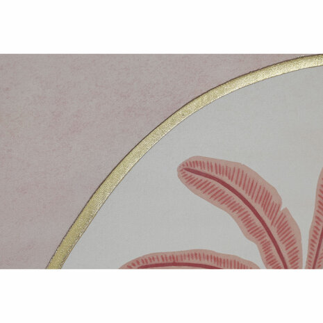 Schilderij Home ESPRIT Beige Koraal Palmen Koloniaal 60 x 2,5 x 60 cm (2 Stuks) 3