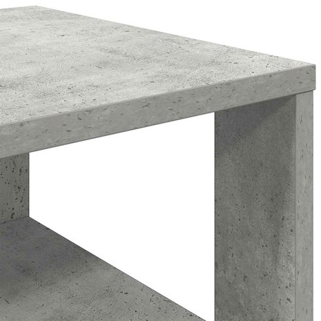 Schoenenrek 61x32x87,5 cm bewerkt hout betongrijs 7