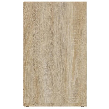 Schoenenkast 52,5x30x50 cm sonoma eikenkleurig 5