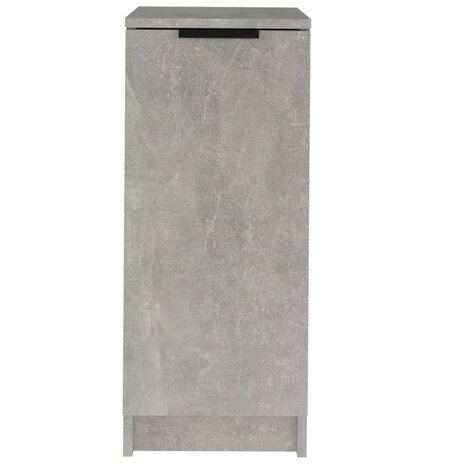 Schoenenkast 30x35x70 cm bewerkt hout betongrijs 5