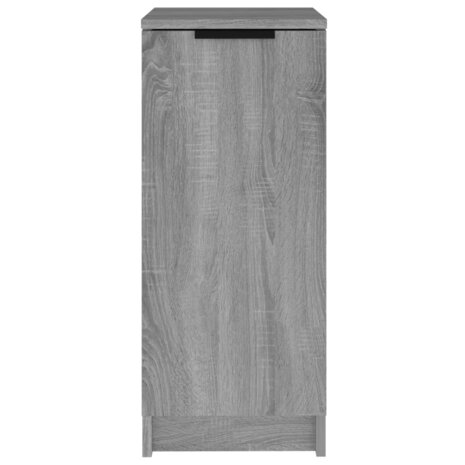Schoenenkast 30x35x70 cm bewerkt hout grijs sonoma eikenkleurig 5