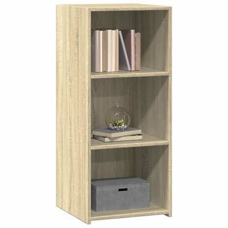 Dressoir 40x41x93 cm bewerkt hout sonoma eikenkleurig 3