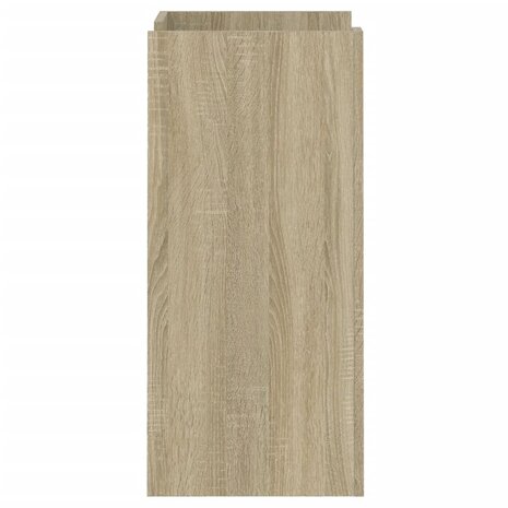 Dressoir 45x35x75 cm bewerkt hout sonoma eikenkleurig 5