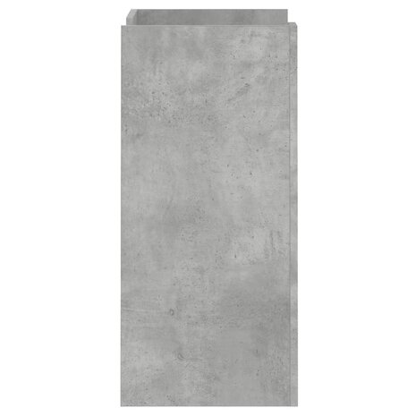 Dressoir 45x35x75 cm bewerkt hout betongrijs 5