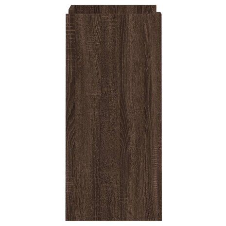 Dressoir 45x35x75 cm bewerkt hout bruin eikenkleur 5