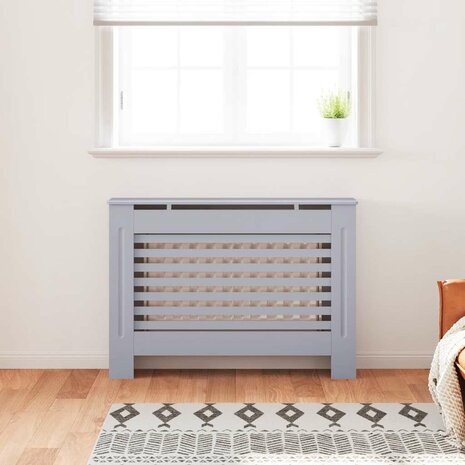 Radiatorombouw 112x19x81,5 cm MDF antraciet 9