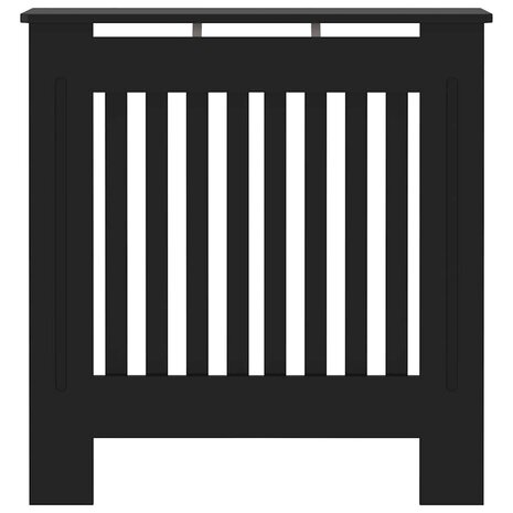 Radiatorombouw 78 cm MDF zwart 4