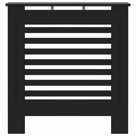 Radiatorombouw 78 cm MDF zwart 4