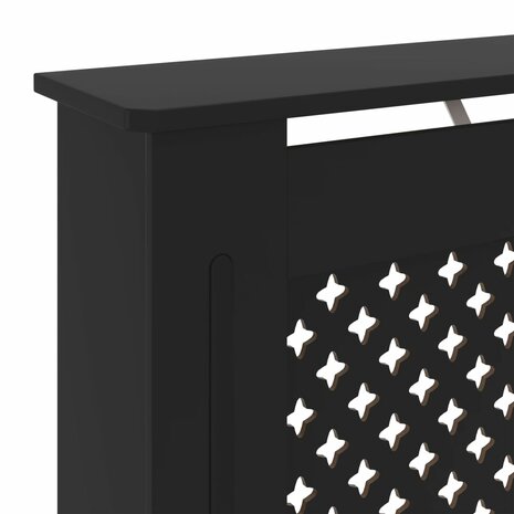 Radiatorombouw 78 cm MDF zwart 5