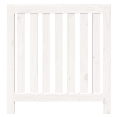 Radiatorombouw 79,5x19x84 cm massief grenenhout wit 5