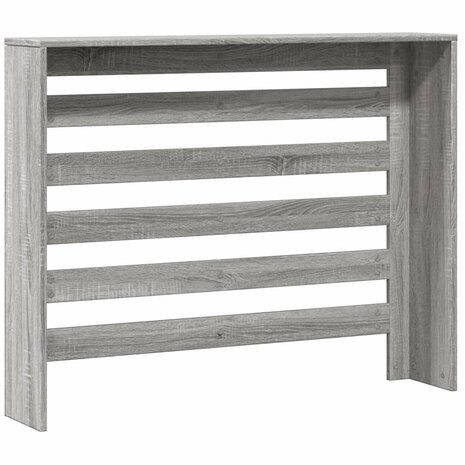Radiatorombouw 104x20x82 cm bewerkt hout grijs sonoma eiken 5