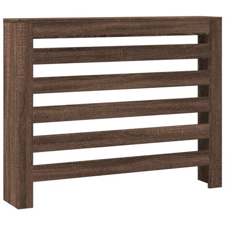 Radiatorombouw 104x20x82 cm bewerkt hout bruin eikenkleurig 2