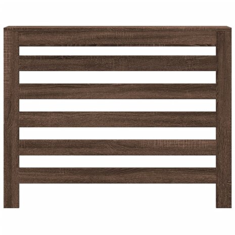 Radiatorombouw 104x20x82 cm bewerkt hout bruin eikenkleurig 3