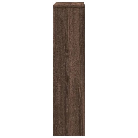 Radiatorombouw 104x20x82 cm bewerkt hout bruin eikenkleurig 4