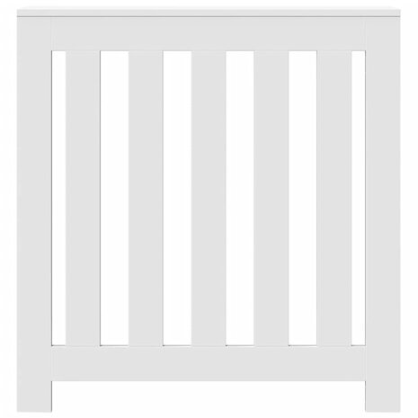 Radiatorombouw 78x20x82 cm bewerkt hout wit 3
