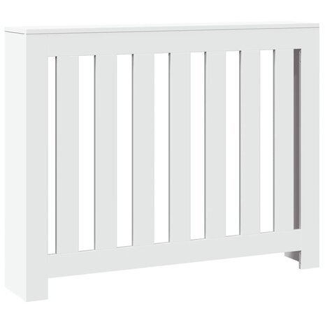 Radiatorombouw 104x20x82 cm bewerkt hout wit 2