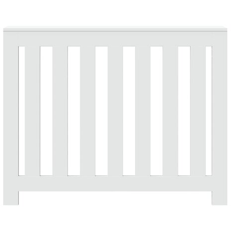 Radiatorombouw 104x20x82 cm bewerkt hout wit 3