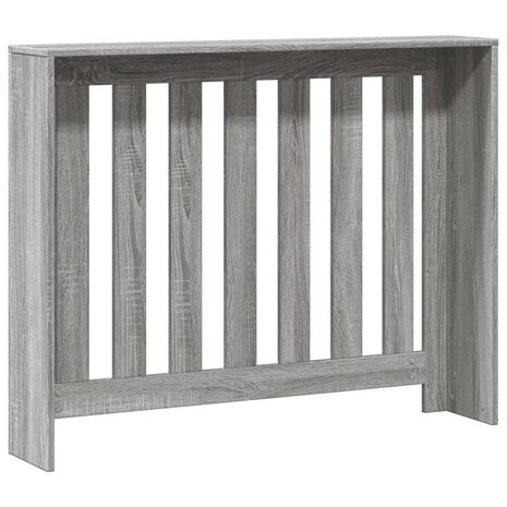 Radiatorombouw 104x20x82 cm bewerkt hout grijs sonoma eiken 5