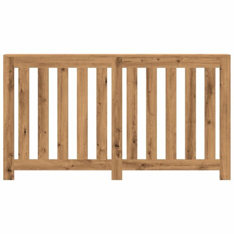 Radiatorombouw 149x20x82 cm bewerkt hout artisanaal eikenkleur 3