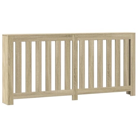 Radiatorombouw 175x20x82 cm bewerkt hout sonoma eikenkleurig 2