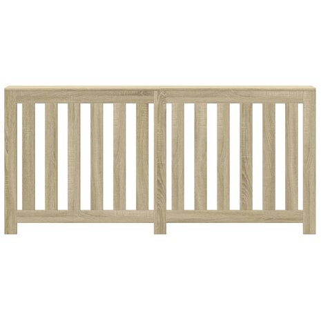 Radiatorombouw 175x20x82 cm bewerkt hout sonoma eikenkleurig 3