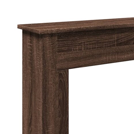Haardombouw 75x20x87,5 cm bewerkt hout bruin eikenkleurig 7