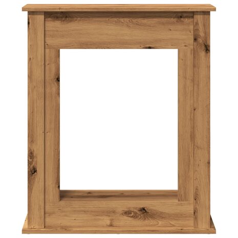 Haardombouw 75x20x87,5 cm bewerkt hout artisanaal eikenkleurig 4