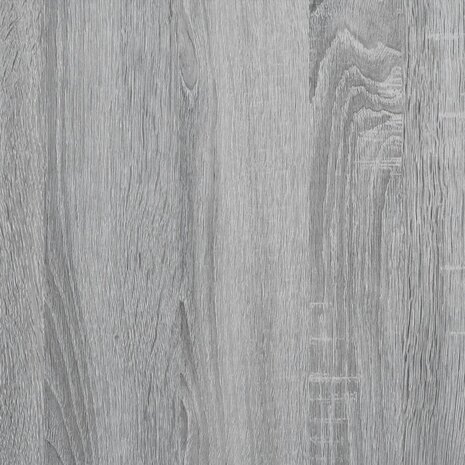 Haardombouw 90x30x90 cm bewerkt hout grijs sonoma eikenkleur 8