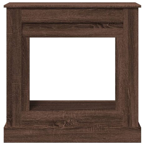Haardombouw 90x30x90 cm bewerkt hout bruin eikenkleurig 4
