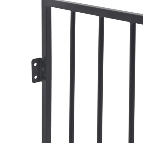 Openhaardhek staal zwart  4