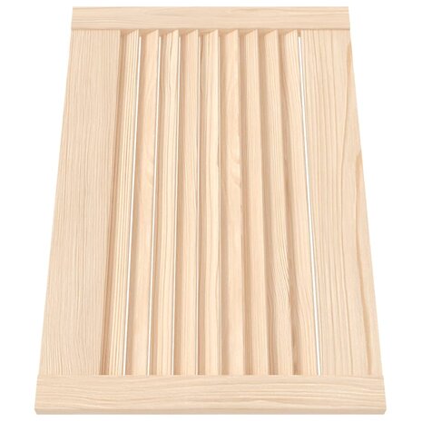 Kastdeur met lamellen 39,5x59,4 cm massief grenenhout 3