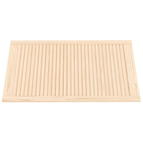 Kastdeuren met lamellen 4 st 99,3x59,4 cm massief grenenhout 3
