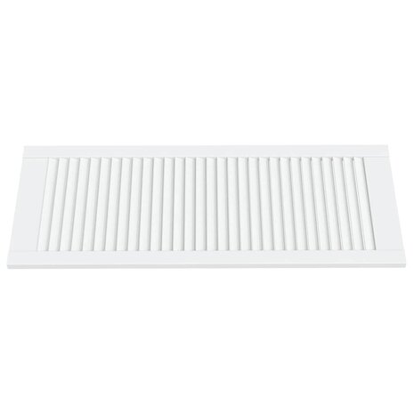 Kastdeuren met lamellen 4 st 99,3x39,4 cm gwitrenenhout 3