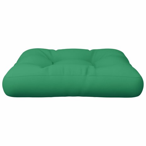 Palletkussen 58x58x10 cm stof groen 5