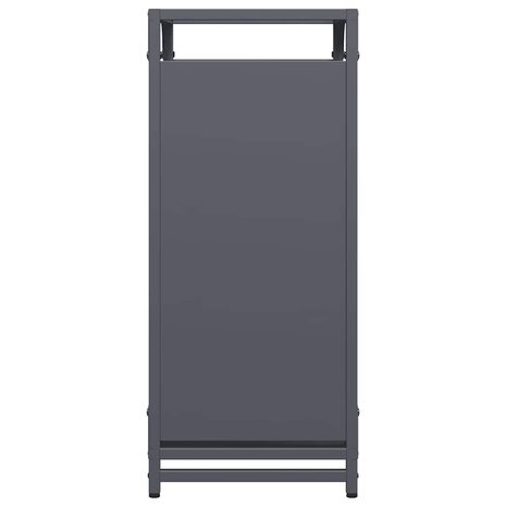 Brandhoutrek 44x28x65 cm koudgewalst staal antracietkleurig 6