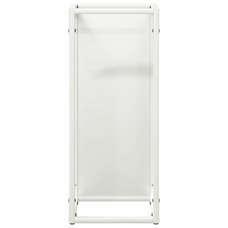Brandhoutrek 25x25x60 cm koudgewalst staal wit 5