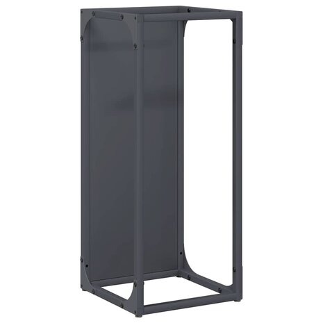 Brandhoutrek 25x25x60 cm koudgewalst staal antracietkleurig 2