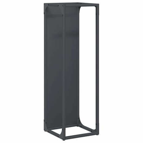 Brandhoutrek 25x25x80 cm koudgewalst staal antracietkleurig 2
