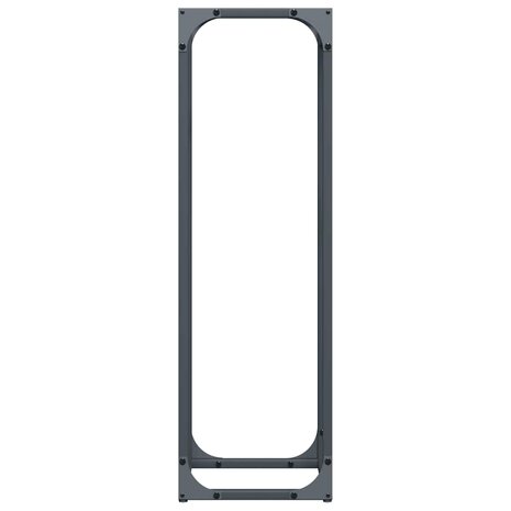 Brandhoutrek 25x25x80 cm koudgewalst staal antracietkleurig 6