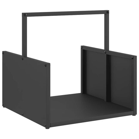 Brandhoutrek 40x40x40 cm koudgewalst staal zwart 2