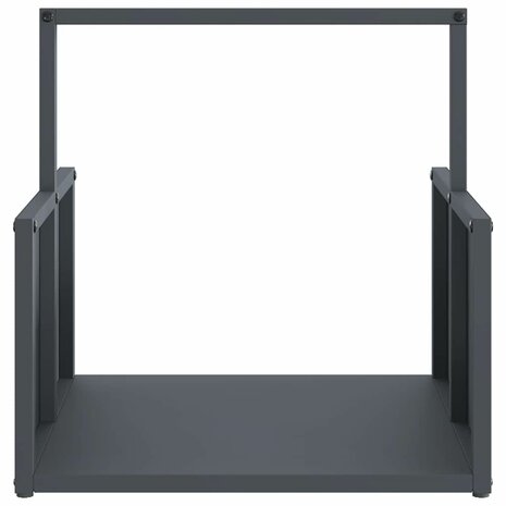 Brandhoutrek 40x40x40 cm koudgewalst staal antracietkleurig 5