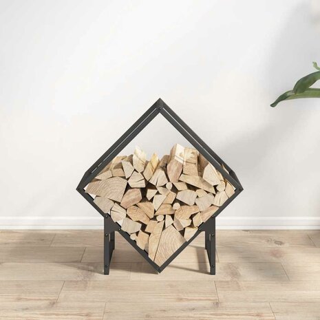 Brandhoutrek 50x25x50 cm koudgewalst staal zwart 3