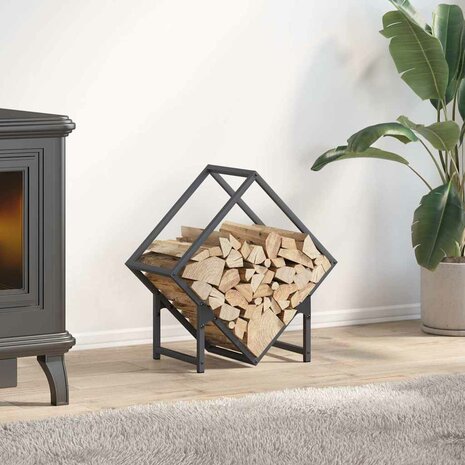 Brandhoutrek 50x25x50 cm koudgewalst staal antracietkleurig 1