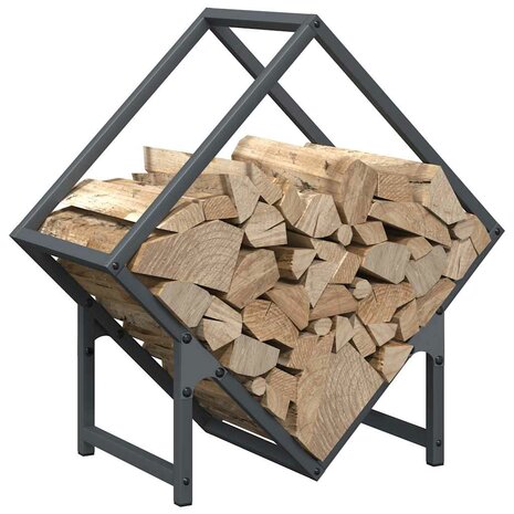 Brandhoutrek 50x25x50 cm koudgewalst staal antracietkleurig 4