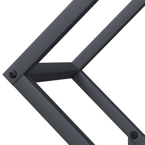 Brandhoutrek 50x25x50 cm koudgewalst staal antracietkleurig 7