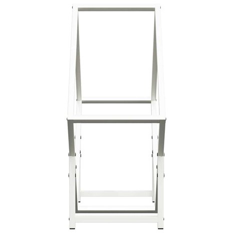 Brandhoutrek 60x25x60 cm koudgewalst staal wit 6