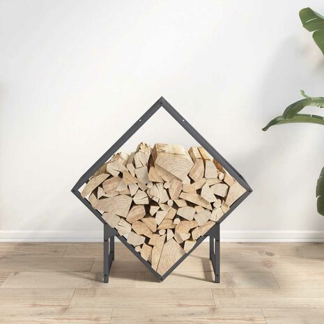 Brandhoutrek 60x25x60 cm koudgewalst staal antracietkleurig 3